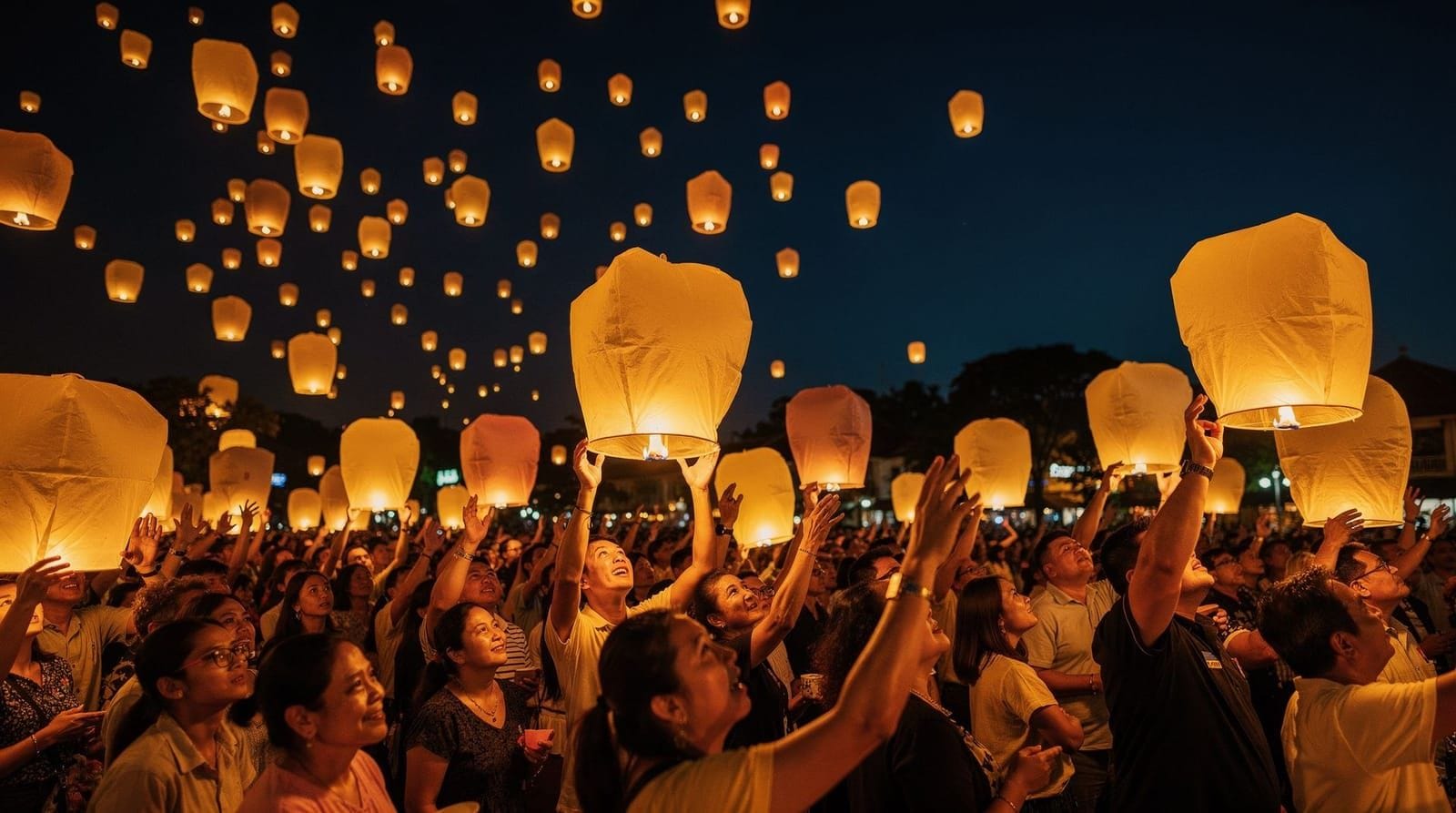 What it's actually like to release a lantern at Yi Peng — A first-person account of attending Yi Peng in Chiang Mai: the ticketed mass rel