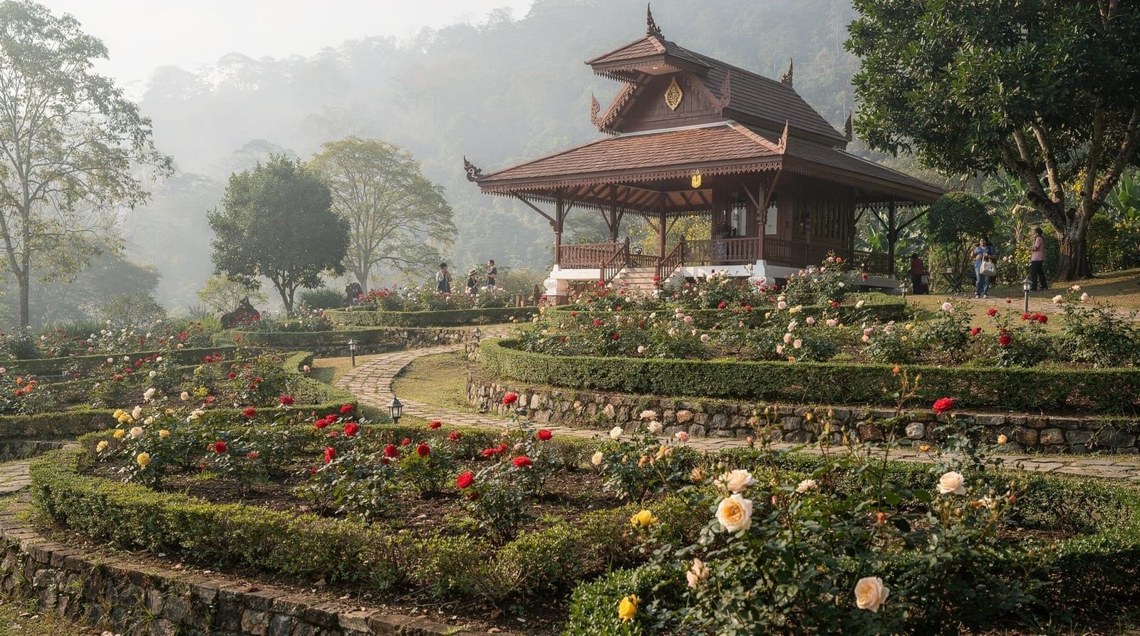 Bhubing palace, Chiang Mai