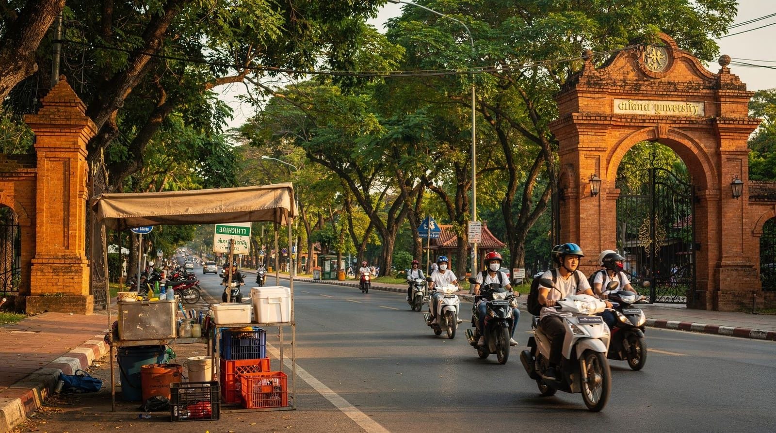 Chiang Mai University and Huay Kaew Road, Chiang Mai