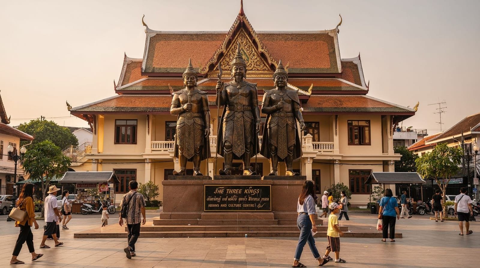 Three Kings Monument, Chiang Mai