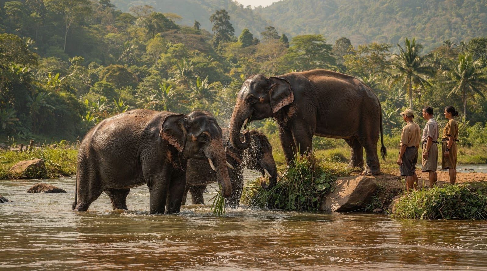 Visiting an elephant sanctuary with kids — Which Chiang Mai elephant sanctuaries suit families, briefing kids on safety and