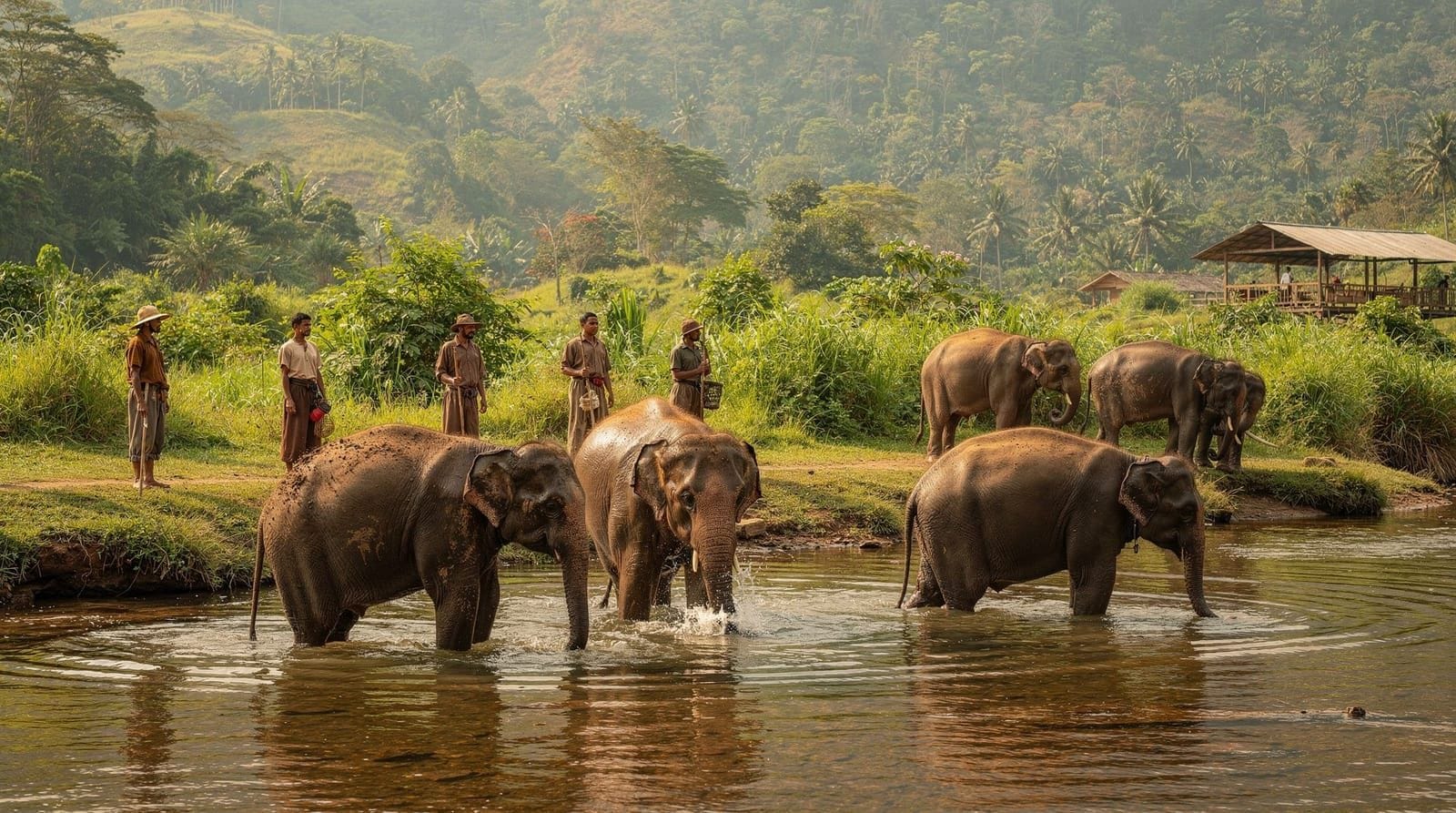 Chiang Mai: Elephant Jungle Sanctuary with Lunch & Transfer