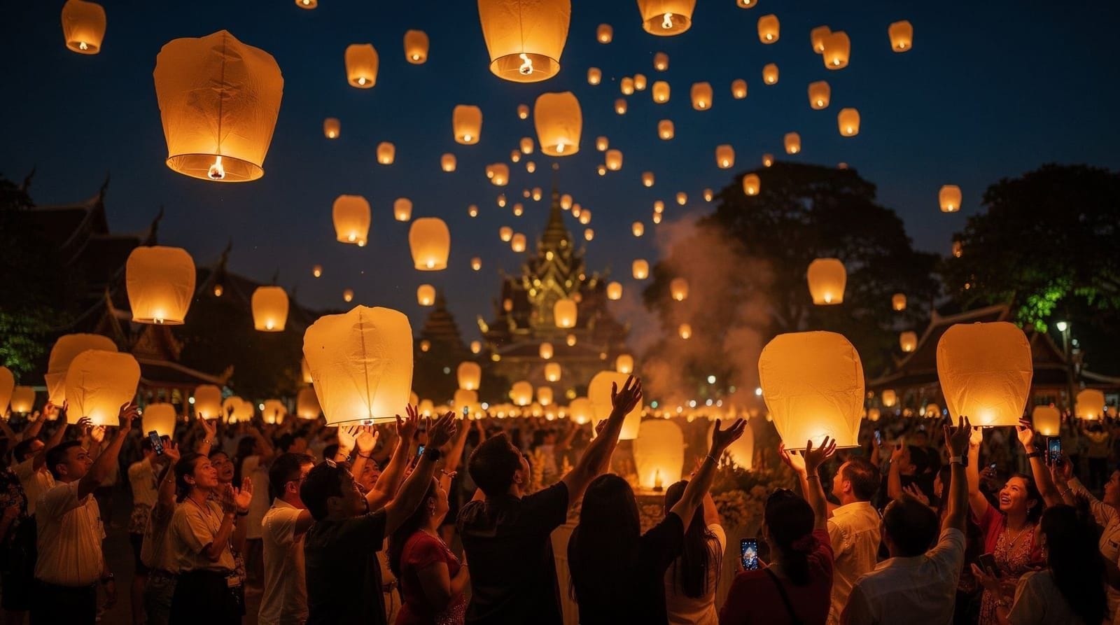 Loy Krathong vs Yi Peng: what's actually different — Two distinct festivals share one full-moon night in Chiang Mai. What genuinely s