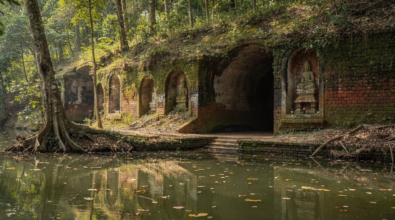 Wat Umong forest temple: the complete guide — How to visit Wat Umong's meditation tunnels, talking trees, and lake near Chiang