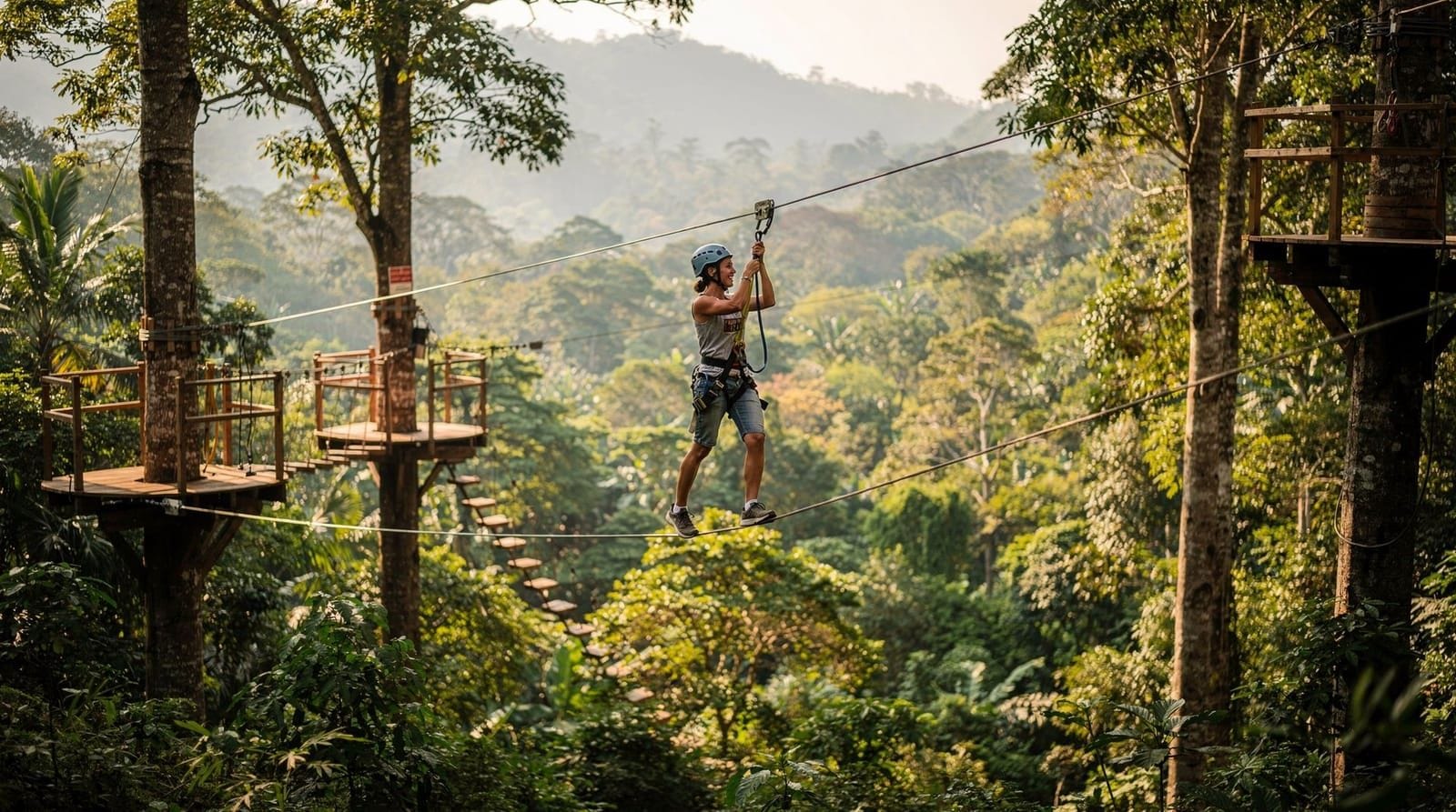Chiang Mai adventure itinerary: 4 days of ziplines, rafting, and Doi Inthanon — 4 days — challenging — mid-range